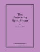 The University Sight-Singer Digital File Reproducible PDF cover